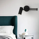 Axyaa Nordic Iron Wall Lamp Modern Living Room Bedroom Study Decor Light