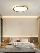 Axyaa Walnut LED Ceiling Lamp for Modern Living Room & Bedroom