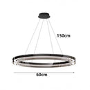 Axyaa Modern LED Pendant Light Chandeliers for Living & Dining Room Lighting