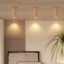 Axyaa LED Stone Travertine Ceiling Spotlight Chandelier for Living Dining Room