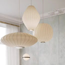 Axyaa Handmade Silk Pendant LED Chandelier for Dining Room Lighting