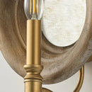 Axyaa Retro Mirror Wall Lamp for Bedroom and Living Room Décor