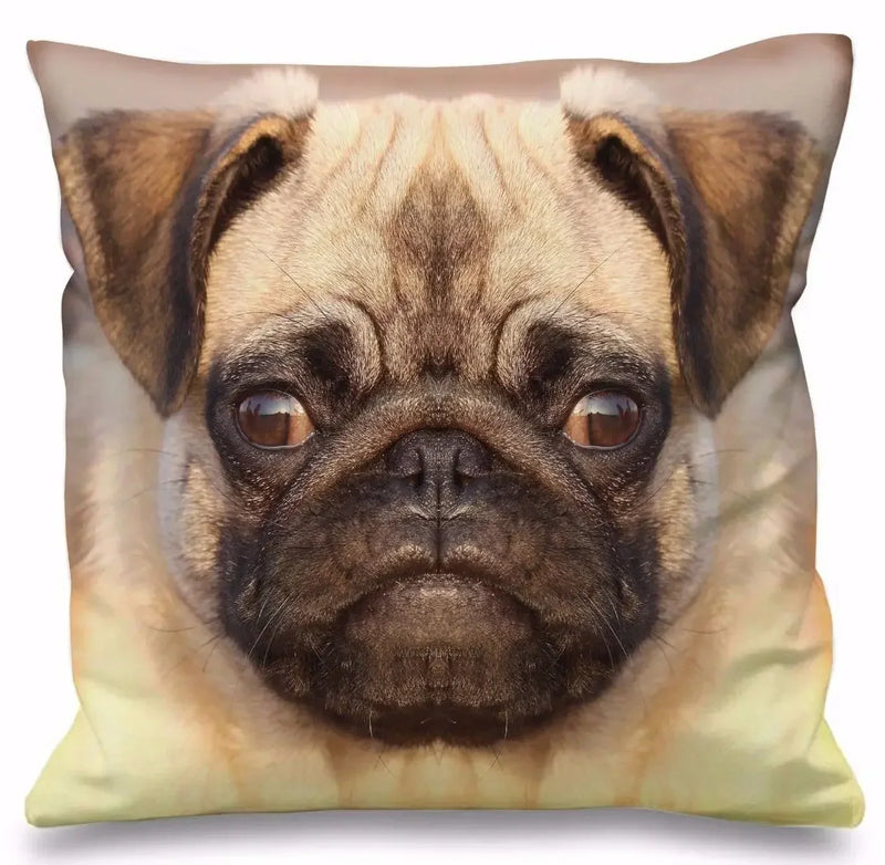 Axyaa 3D Animal Print Cushion Covers (18" x 18") - Cute Collection