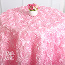 Axyaa Petal Rose Tablecloth: Modern 3D Design for Wedding and Hotel Tables