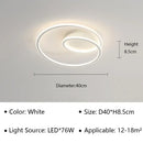 Axyaa Modern LED Ceiling Light - Artistic Nordic Minimalist Design for Home Interior