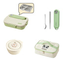 Axyaa Stainless Steel Bento Lunch Box Set with Tableware