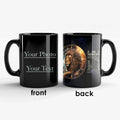 Axyaa Zodiac Constellation Coffee Mug - Customizable 12 Sign Theme Gift