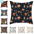 Axyaa Horror Pattern Polyester Pillowcase for Home Festival Decor
