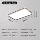 Axyaa Modern Minimalist LED Ceiling Lamp for Living Room Bedroom Lighting