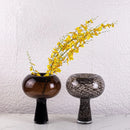 Axyaa Geometric Glass Vase Flower Arranger Terrarium Home Decor Accessory