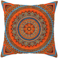 Axyaa Mandala Print Square Pillowcase - Home Decor Cushion Cover