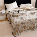 Axyaa Bamboo Fiber Jacquard Double-layer Gauze Cold Blanket Towel Quilt