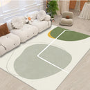 Axyaa Nordic Minimalist Bedside Rug - High-Quality Studio Lounge Decoration Rug