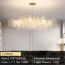 Luxury French Crystal Pendant Lights for Bedroom and Living Room by Axyaa