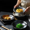 Axyaa Ceramic Irregular Tableware Set for Creative Dining, Household & Commercial Use