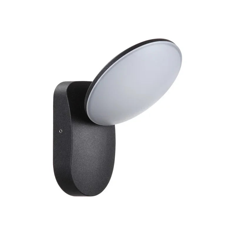 Axyaa Outdoor Sensor Wall Light: Modern, Waterproof Aluminum Design for Garden, Patio, Balcony