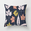 Axyaa Autumn Cartoon Pillowcase 45X45CM for Home Sofa Decor