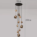 Axyaa Modern LED Pendant Light Chandeliers for Living Room Dining Indoor Lighting