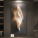 Axyaa LED Abstract Mural Wall Lamp for Bedroom, Living Room, Study & Staircase