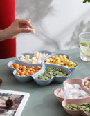 Axyaa Fruit & Snack Platter Set for Living Room Office, Dim Sum, Candy, Melon Seed
