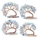 Axya Cypress Pine Crystal Gravel Wealth Tree Ornament Tabletop Decoration