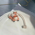 Axyaa Silicone Straw Cover: Cartoon Food Grade Dust-proof Heat-resistant Cap