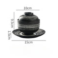 Axyaa Ceramic Soup Cup with Cover - Versatile Household Bowl