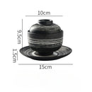 Axyaa Ceramic Soup Cup with Cover - Versatile Household Bowl