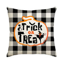 Axyaa Nordic Halloween Linen Pillowcase 45x45cm