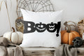 Cute Ghost & Spider Webs Pillow Cover by Axyaa - Perfect for Sofa, Bedroom, Car