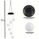 Axyaa Solar Flying Pig Wind Chime LED Outdoor Lamp