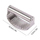 Axyaa Stainless Steel Garlic Press Kitchen Tool
