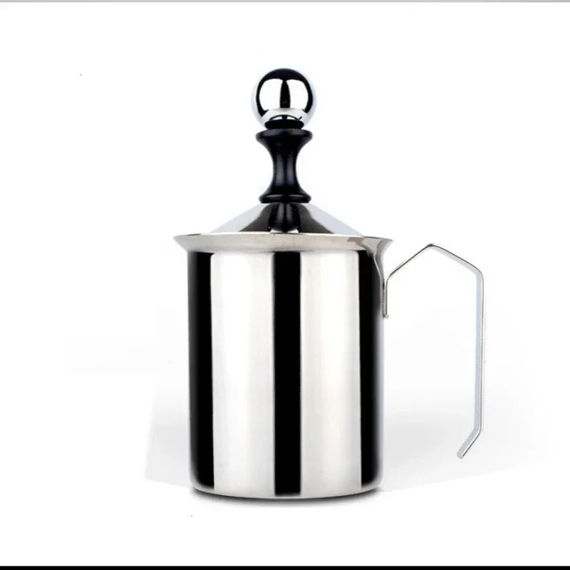 Axyaa Stainless Steel Milk Frother Manual Coffee Mixer Tool