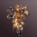 Axyaa Luxury Crystal Chandelier LED Pendant Lamp for Nordic Living Room & Restaurant