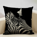 Axyaa Animal Pattern Cushion Cover Trio: Lion, Tiger, Bear Home Sofa Decor Kids Gift