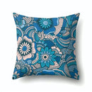 Axyaa Nordic Floral Print Cushion Cover - 45x45CM