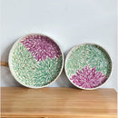 Axya Colorful Shells Storage Tray - Desktop Jewelry Organizer