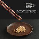 Axyaa Red Sandalwood Chopsticks: Non-Slip, Wax-Free Chinese Tableware for Home Blessings