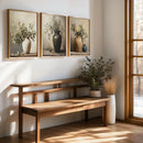 Retro Olive Tree Hydrangea Eucalyptus Art Prints by Axyaa - Home Decor & Wall Art