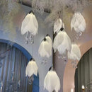 Axyaa LED Ceiling Chandelier: Creative Decor for Wedding, Christmas, Birthday Party