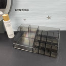 Axyaa Clear Makeup Organizer Set | Large Capacity Cosmetic Storage Drawer Box