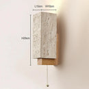 Axyaa Cream LED Wall Sconce Light - Simple Home Decor for Living Room, Bedroom, Corridor