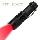 Axya LED Mini Tactical Flashlight 3 Modes Zoom Torch - 14500