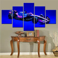 Axyaa F1 Racing Cars Poster Set for Living Room Decor Artwork