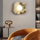 Axyaa Marble LED Wall Sconce Reading Lamp for Home Decor