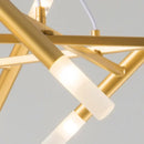 Axyaa Iron Chandelier for Living Room Dining Bedroom Loft Pendant Lighting Lusters