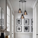 Axyaa Industrial Caged Pendant Light for Loft Bar Bedroom Dining Room