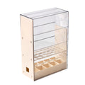 Axyaa Makeup Brush & Lipstick Holder, Divided Storage Rack for Dressing Table