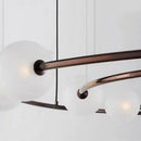 Axyaa Nordic Glass Chandelier for Modern Home Decor