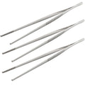 Axyaa Stainless Steel Food Tongs Set for BBQ and Buffet